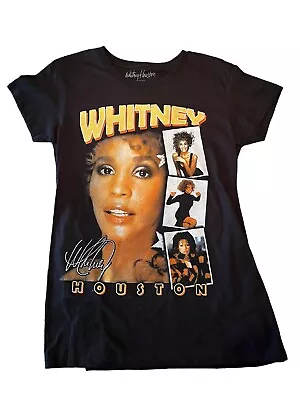 Buy Whitney Houston T-Shirt Black  Whitney  Women's Size 1X Short Sleeve Round Neck • 18.94£