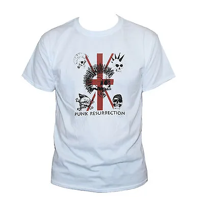 Buy Hardcore Punk Rock Resurrection T-shirt Skulls Union Jack Unisex S-2XL • 13.05£