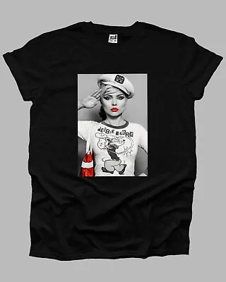 Buy Debbie Harry Rock Hippy 70s 80s Love Music Men Printed Woman Tshirt UK Seller  • 10.99£