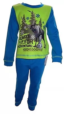 Buy Disney Frozen Boy's Sven & Olaf Pyjamas 1- 3 Years Available • 6.99£