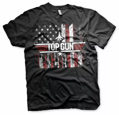 Buy Officially Licensed Top Gun - America Men's T-Shirt S-XXL Sizes • 19.53£