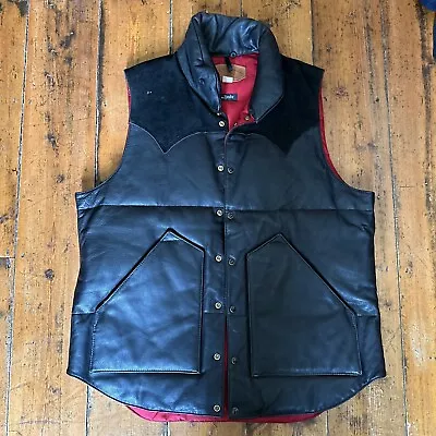 Buy Limited Edition Rocky Mountain Featherbed All Leather Down Christy Vest Boxed • 250£