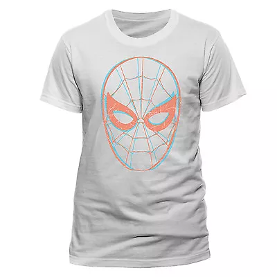 Buy Marvel Comics The Amazing Spider-man 3d Mask Styled White T-shirt  • 12.99£
