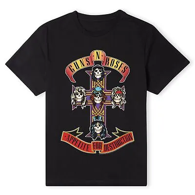Buy Official Guns N Roses Appetite For Destruction Unisex T-Shirt • 17.99£