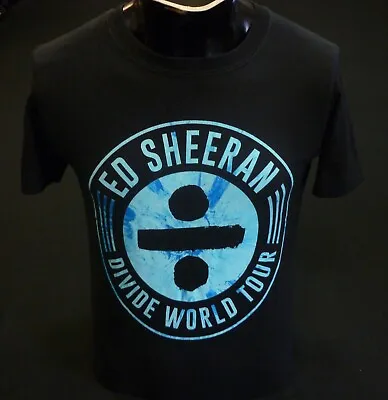 Buy Ed Sheeran Divide World Tour 2017 T Shirt Size S • 7.90£