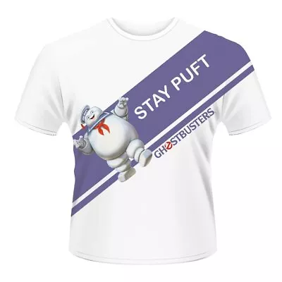Buy Plastichead Herren Ghostbusters Stay Puft Tsds T-Shirt S Weiß - Weiß • 28.58£