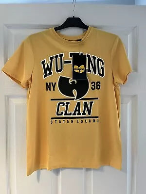 Buy BNWT Wu-Tang Clan Logo Licensed Tee T-Shirt Kids SIZE 10-11 YEARS (146CM) • 4£