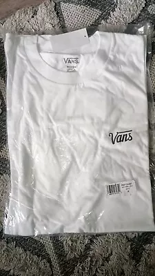 Buy Vans, White, T Shirt, Medium, Man's, Bnwt And In Packaging • 5.50£