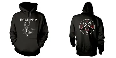 Buy Bathory 'Goat' Pullover Hooded Sweatshirt - NEW OFFICIAL Hoodie • 38.99£