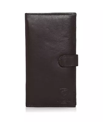Buy Designer Mens Genuine Real Quality Leather Jacket Coat Credit Card Wallet Tall • 7.95£
