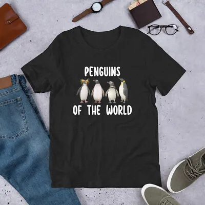 Buy Penguins Of The World Funny Sea Animal Penguin Lover Men/Women T-shirt • 18.89£