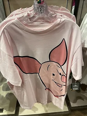 Buy Disney Parks 2023 NEW Piglet Double-Sided T-Shirt For Adults – Winnie The Pooh L • 53£