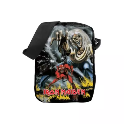 Buy Rocksax Iron Maiden Number Of The Beast Cross Body Bag Official Merch New • 26.60£