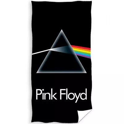 Buy Official Pink Floyd Logo Dark Side Of The Moon Beach Towel • 19.99£