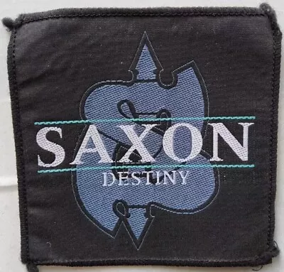 Buy SAXON - Destiny Patch Unused Original Clothes Cloth Sew On Hard Rock Metal  • 11.97£