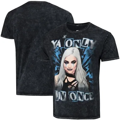 Buy Wwe Liv Morgan Mineral Wash Official T-shirt All Sizes New • 34.99£