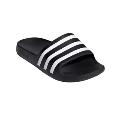 Buy Adidas Adilette Aqua Black Kids Sliders Slides Flip Flops Sandals Slippers • 13.97£