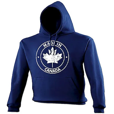 Buy Made In Canada HOODIE Canadian Patriot Nation Toronto Top Funny Gift Birthday • 22.95£