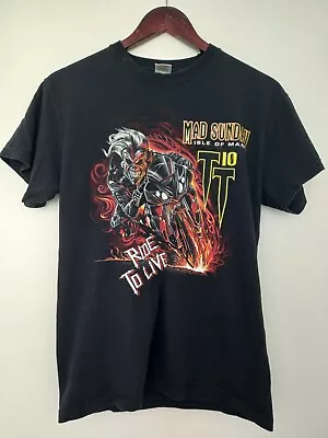 Buy Mad Sunday Band Isle Of Man Ride T Live T Shirt - M • 12£