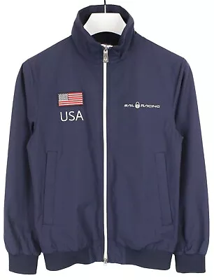 Buy SAIL RACING International Lumber Jacket Men's XS United States Flag Mesh Lined • 42£