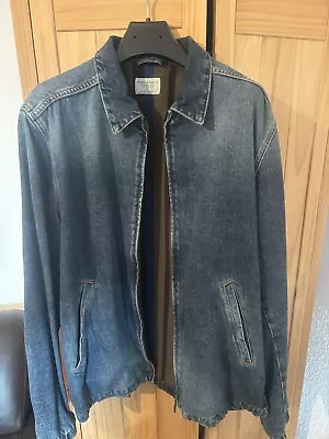 Buy Nudie Jeans Zip Up Denim Jacket Size L • 50£
