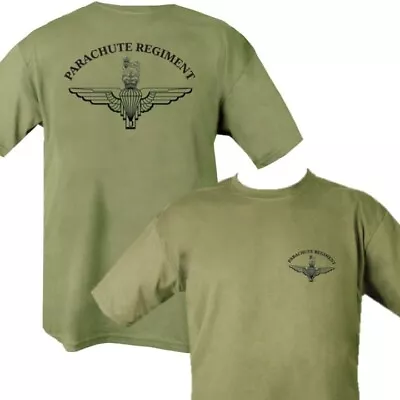 Buy British Army Para T-shirt Mens S-2XL Parachute Regiment Paratrooper Airborne Reg • 12.99£
