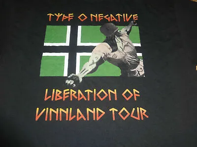 Buy Type O Negative TS Shirt XXL Gildan Tour 1996 Carnivore 1313 • 39.29£