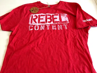 Buy NEIL YOUNG & THE PROMISE OF THE REAL Rebel Content Tour T SHIRT Mens XL BNWT • 12.99£
