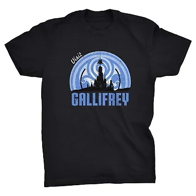 Buy Visit Gallifrey Dr. Who Inspired T-Shirt Time Travel Scifi Classic Up To 5XL • 14.99£