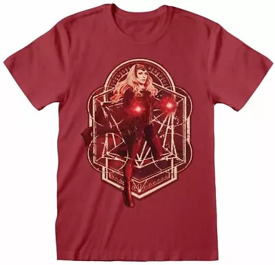 Buy Doctor Strange Marvel Studios - Scarlett Witch (Unisex) T-Shirt Red • 24.39£