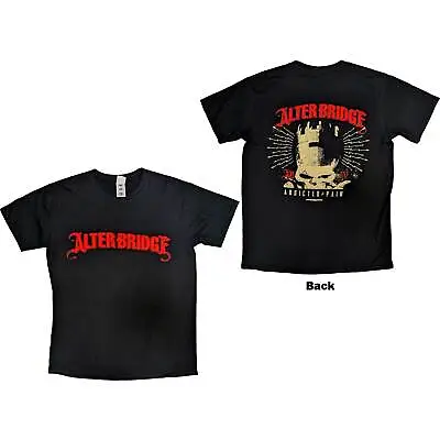 Buy Alter Bridge Unisex T-Shirt: Addicted To Pain (Back Print) OFFICIAL NEW  • 18.58£