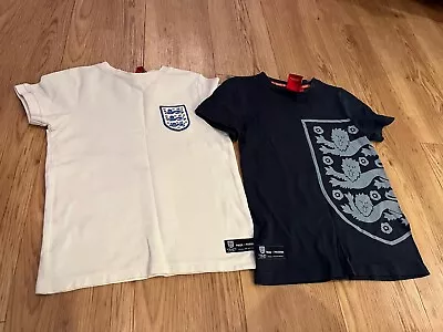 Buy X2 Official England T Shirts Age 7yrs • 5£