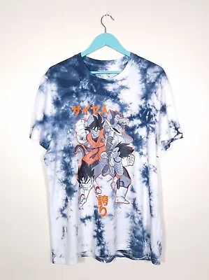 Buy Dragon Ball Z Bleach Wash T Shirt Mens Large Multicolour • 12£