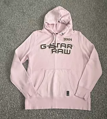 Buy Ladies G-Star Pink Hoodie Size Large  • 10£