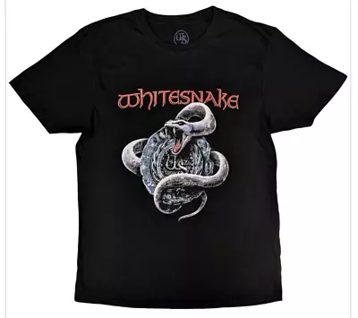 Buy Whitesnake Silver Snake Official Merchandise T Shirt • 15.99£