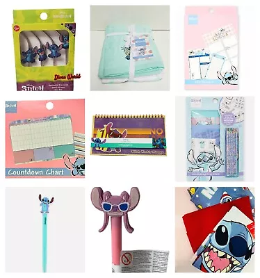 Buy Disney Lilo & Stitch Lunch Box /Notebook & Pen/Apron & Microfibre Cloth PRIMARK • 5£
