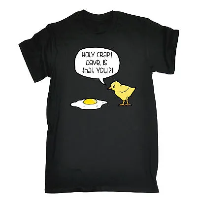 Buy Holy Crap! Dave Is That You T-SHIRT Chicken Tee Top Gifts Christmas Funny Gift • 12.95£