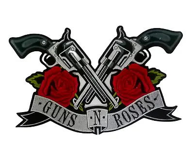 Buy GUNS N ROSES Patch Iron On/Sew On Embroidered Applique Fashion 13 X8  • 14.40£