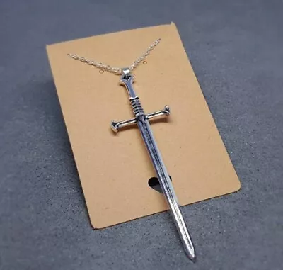 Buy Sword Necklace, Dagger Necklace, Sword Choker, Gothic Jewellery UK Seller • 3.95£