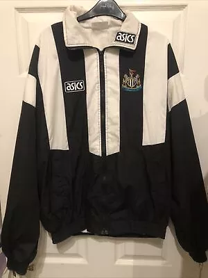 Buy Newcastle United 90’s Jacket  ASICS Retro XL Wear With Shirt Football • 7.50£