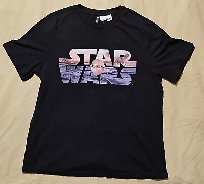 Buy Divided Star Wars T Shirt - Small Women's - Black & Pink - Baby Yoda • 5.99£