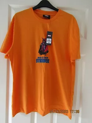 Buy Adults Marvel Doctor Strange T-Shirt - Orange - Size Small - New With Tags • 5£