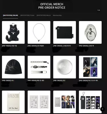 Buy Monsta X I.m Pop Up Imvitation On The Low Official Merch Online Pre-order Sale • 85.24£
