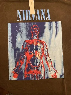 Buy Nirvana TopShop L Nirvana Sliver Vintage Style  T-shirt  • 25£