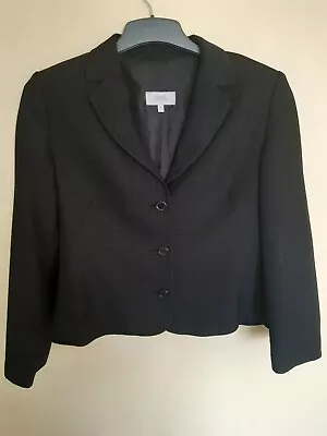 Buy M&S Jacket - Size 12 Petite Black ~ Buttoned • 3.50£