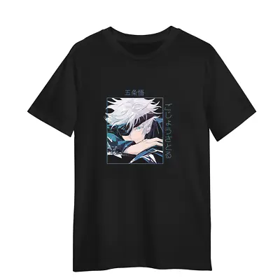 Buy Anime Jujutsu Kaisen Satoru Gojo T-shirt Japanese Manga Gift Kids Adult Tee • 15.99£