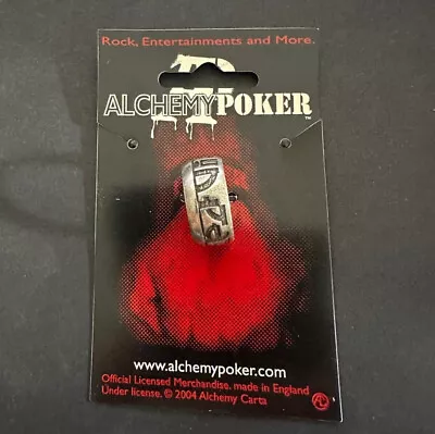 Buy Linkin Park Asian Logo Pewter Ring Alchemy Poker • 40.86£