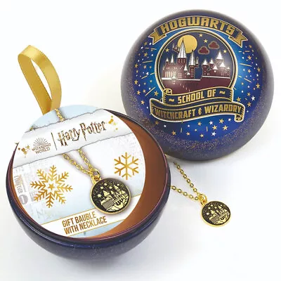 Buy Harry Potter Xmas Gift Bauble Hogwarts Castle Official Merch Great Gift Idea • 17.51£