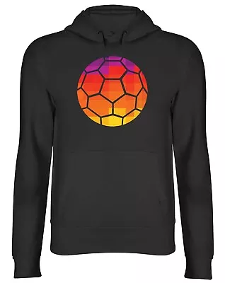 Buy Sports Icon Handball With Grid Colour Mens Womens Hooded Top Hoodie Gift • 17.99£