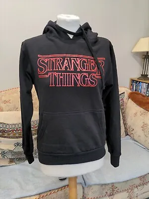 Buy Stranger Things Black Hoodie (UNISEX) Size XS  • 9£